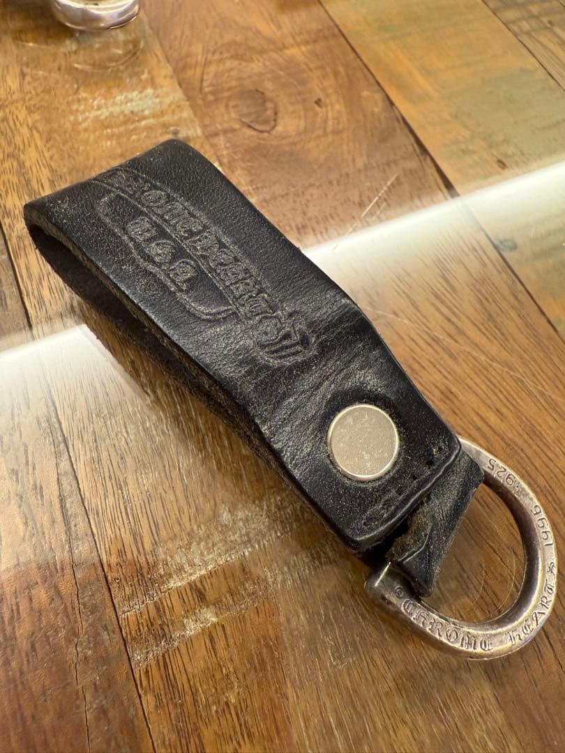 クロムハーツ　2クリップ ファンシーリンク ショート ウォレットチェーン