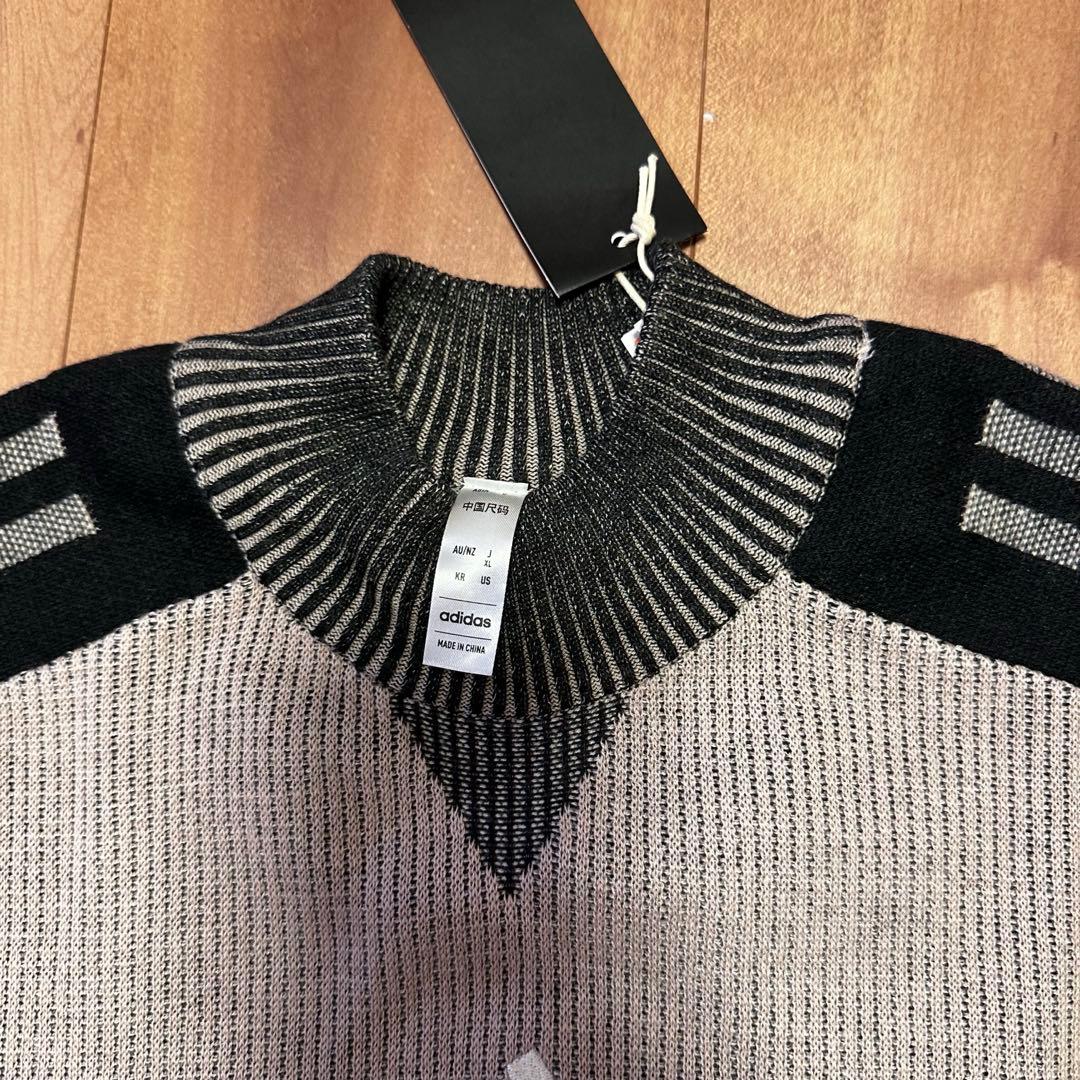 モックネック　ビックシルエット　長袖　ニット　裏起毛スカート　セットアップ　秋冬