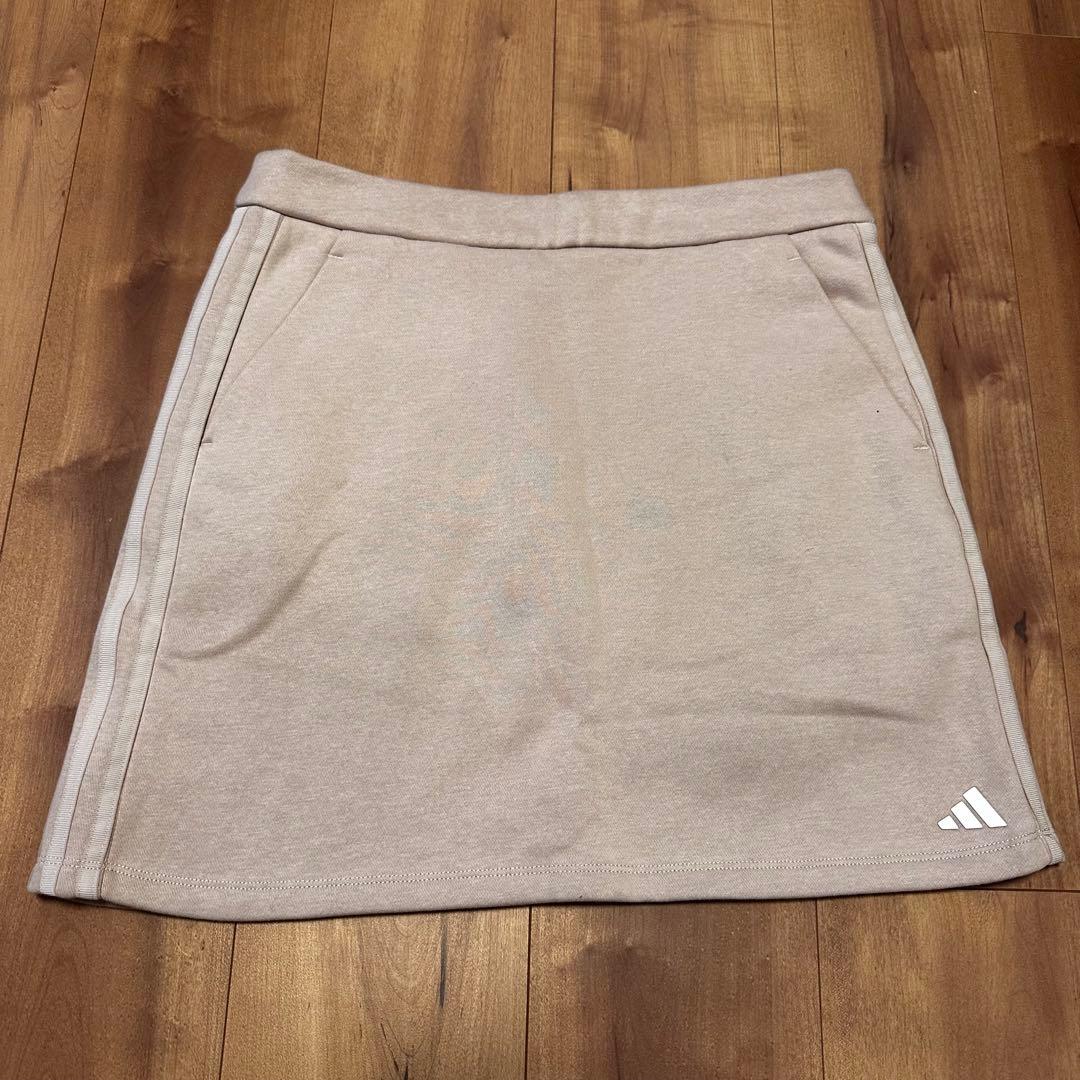 モックネック　ビックシルエット　長袖　ニット　裏起毛スカート　セットアップ　秋冬