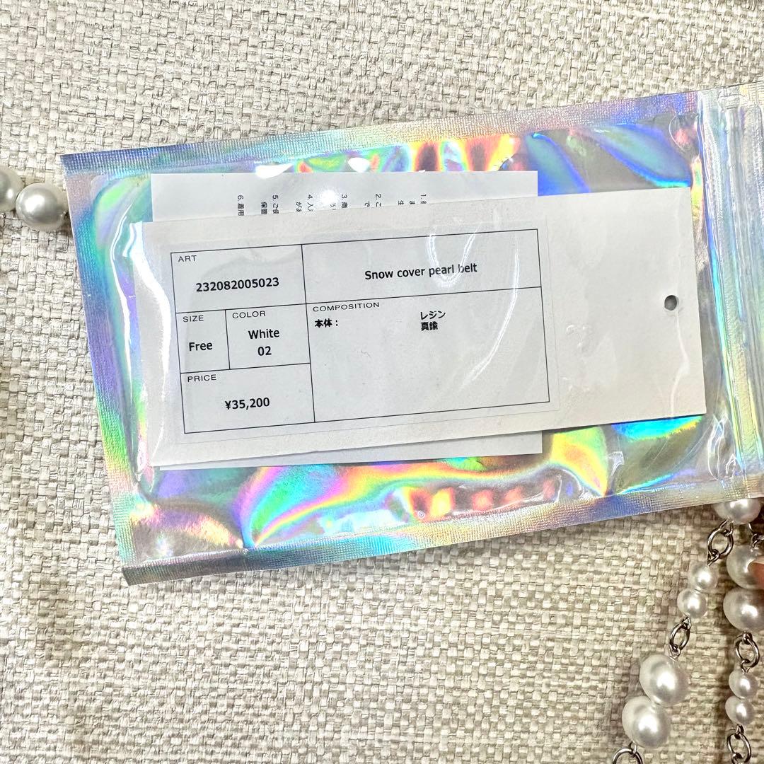 小物 MURRAL  cover pearl belt