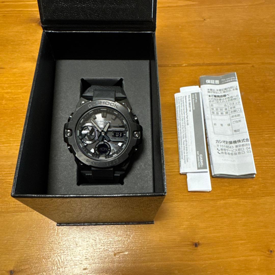 [カシオ] ジーショック G-STEEL GST-B400BB-1AJF