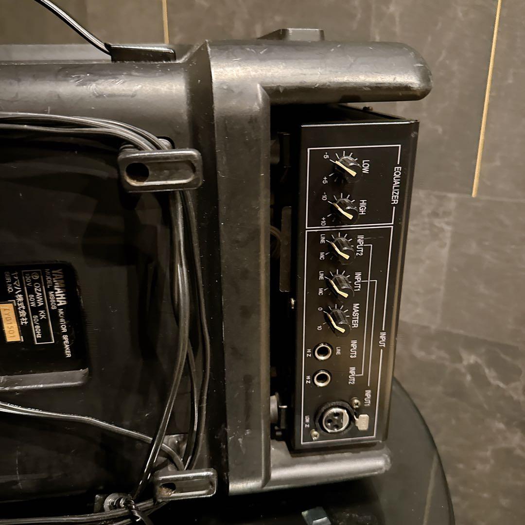 YAMAHA MS60S モニタースピーカー 動作品 エッジ割れ無し 業務用