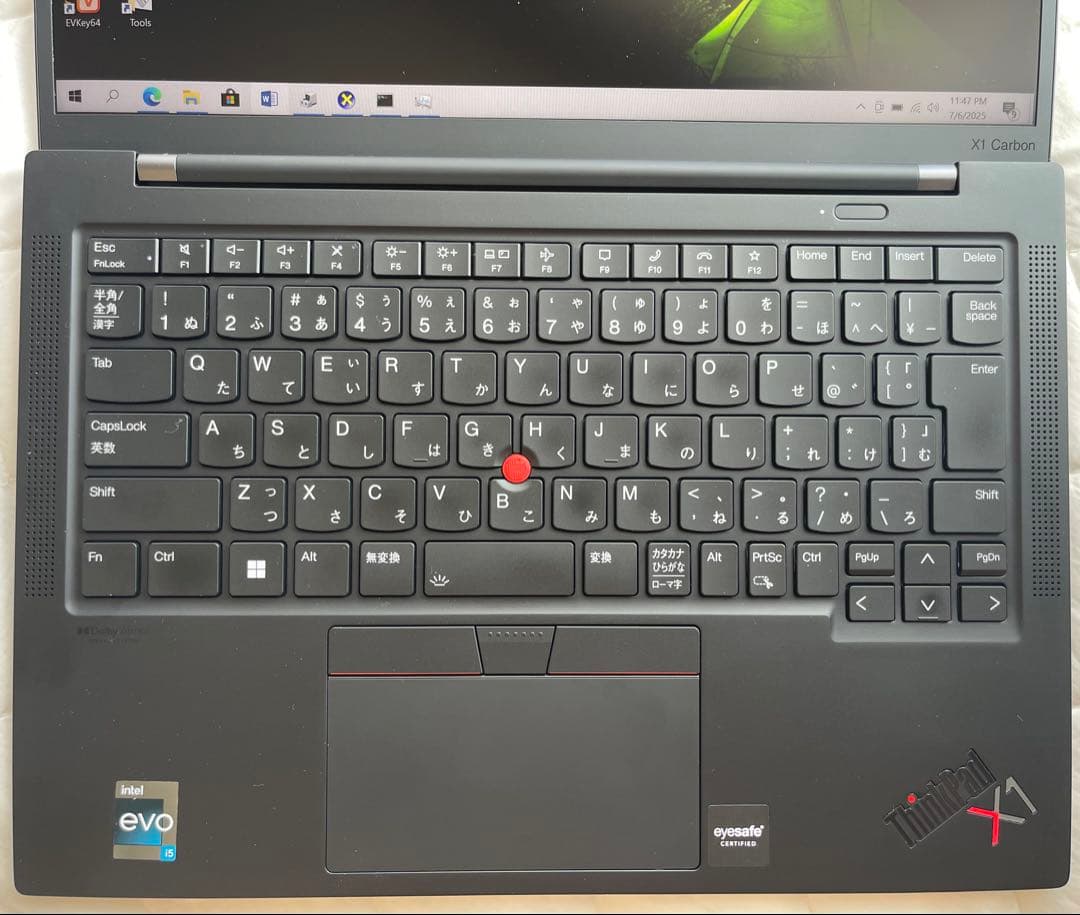2023年式/美品/バッテリー優良/Lenovo X1 Gen 10 第12世代