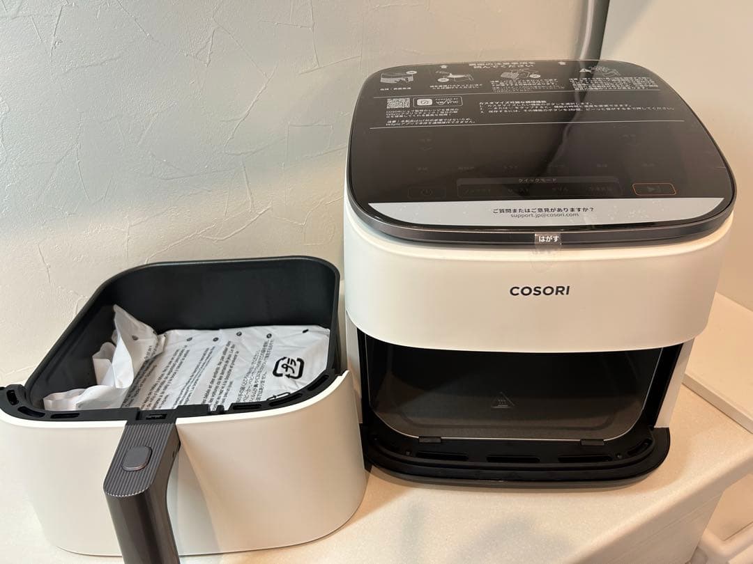 ♡健ママ♡　COSORI ノンフライヤー ホワイト