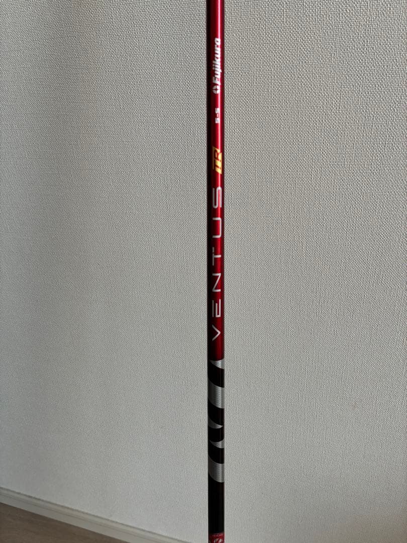 【美品】ベンタスTRレッド5S/日本仕様/テーラーメイドスリーブ付/ドライバー用