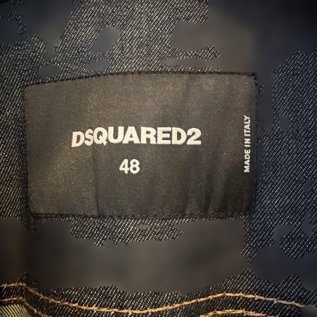 DSQUARED2 ダークデニムハーフコート48