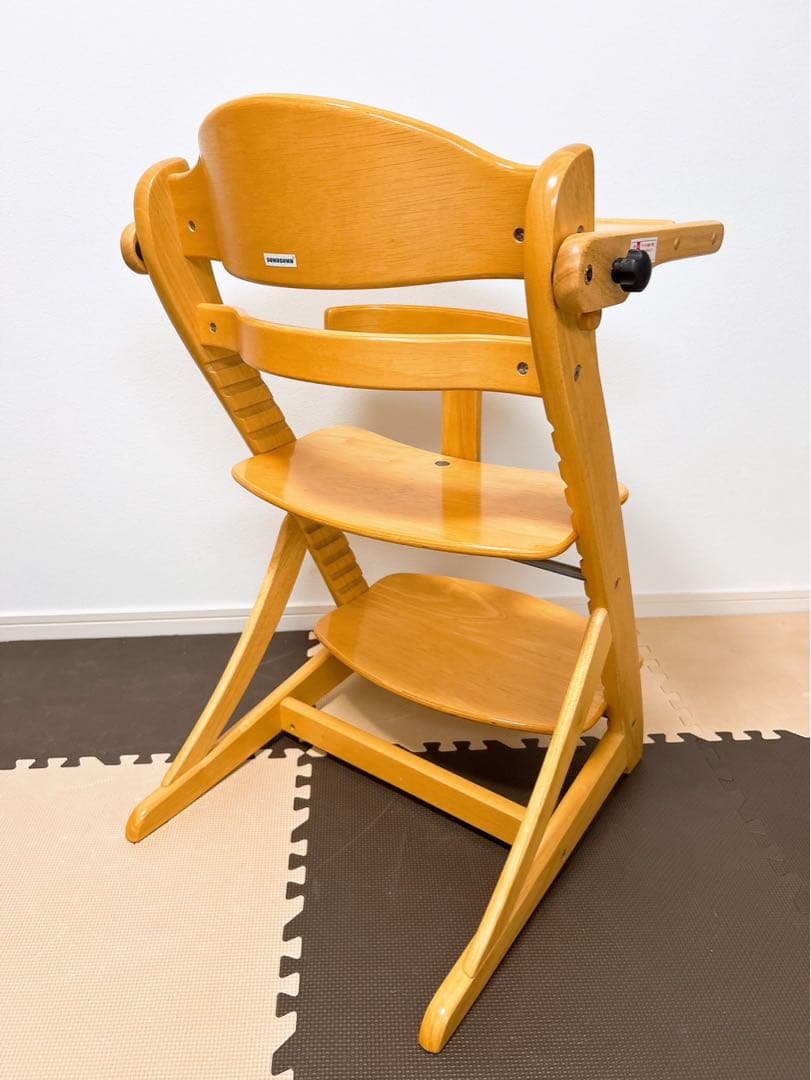 (未使用）大和屋　すくすくチェア　ES ナチュラル