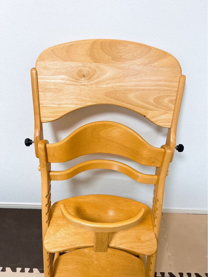 (未使用）大和屋　すくすくチェア　ES ナチュラル