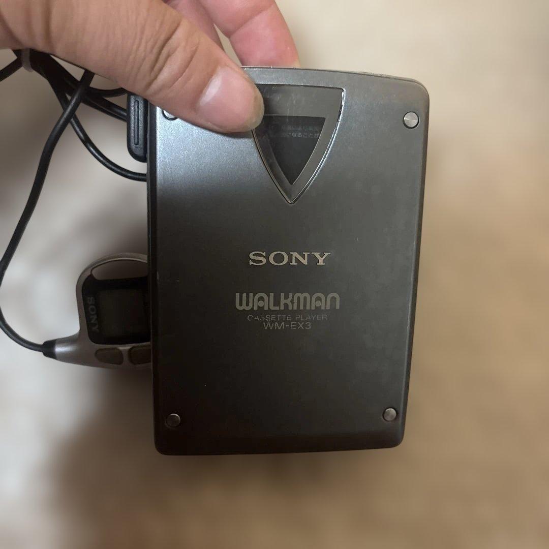 ★SONYウォークマン／カセットテーププレーヤー WM-EX3