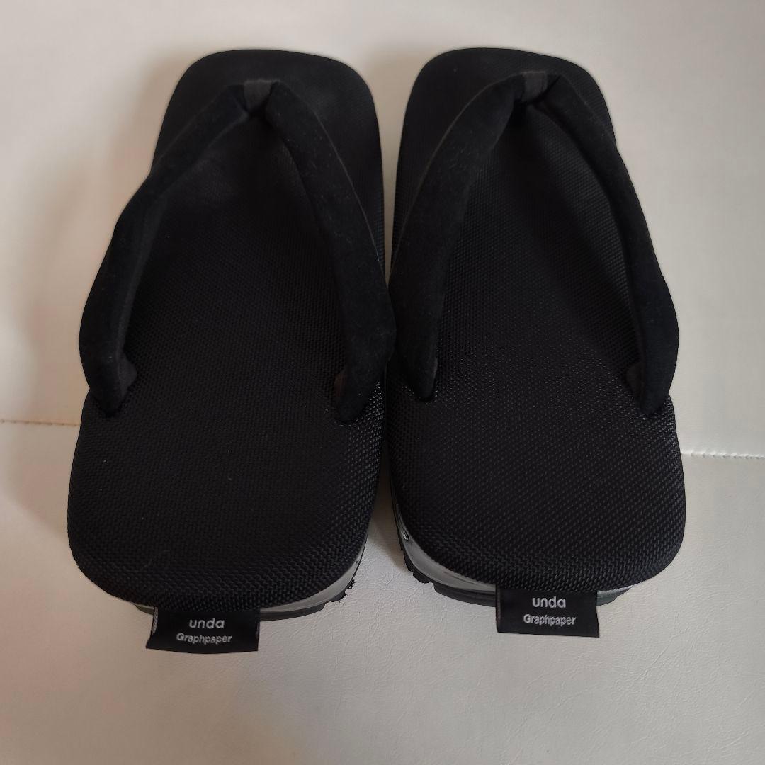 【美品】unda for Graphpaper 雪駄 goyemon