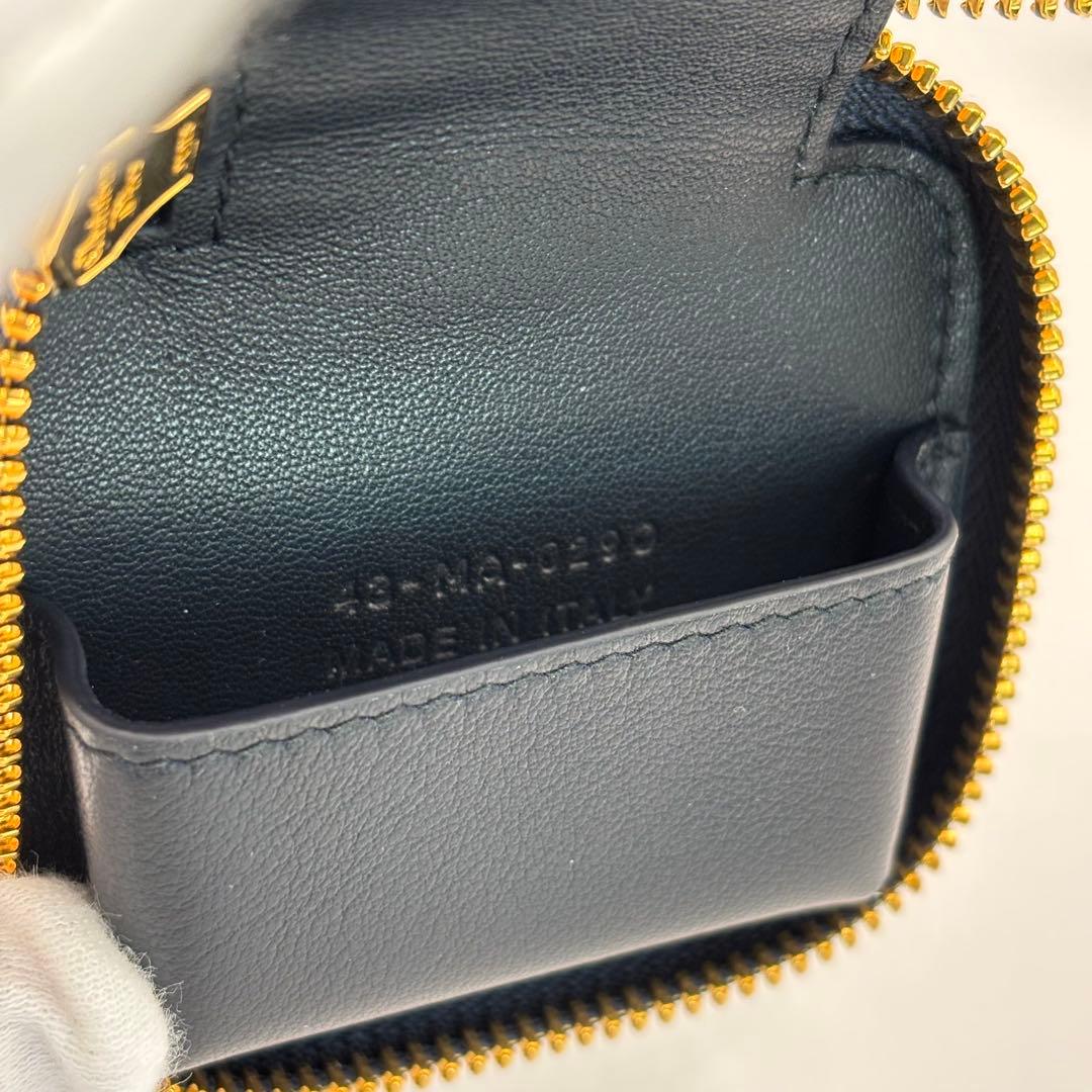 Christian Dior airpods pro ケース　ネイビー　総柄