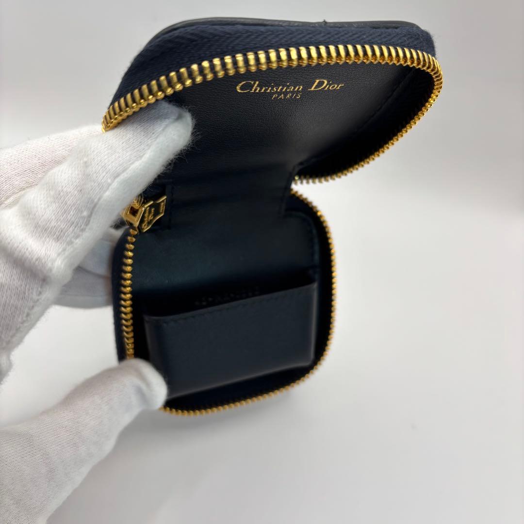 Christian Dior airpods pro ケース　ネイビー　総柄