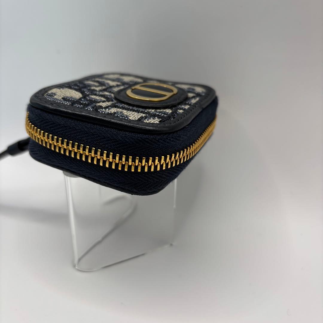 Christian Dior airpods pro ケース　ネイビー　総柄