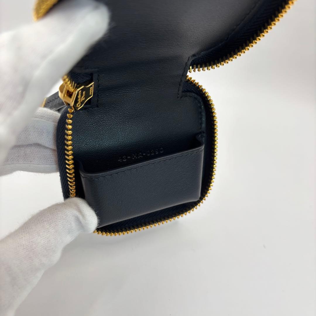 Christian Dior airpods pro ケース　ネイビー　総柄