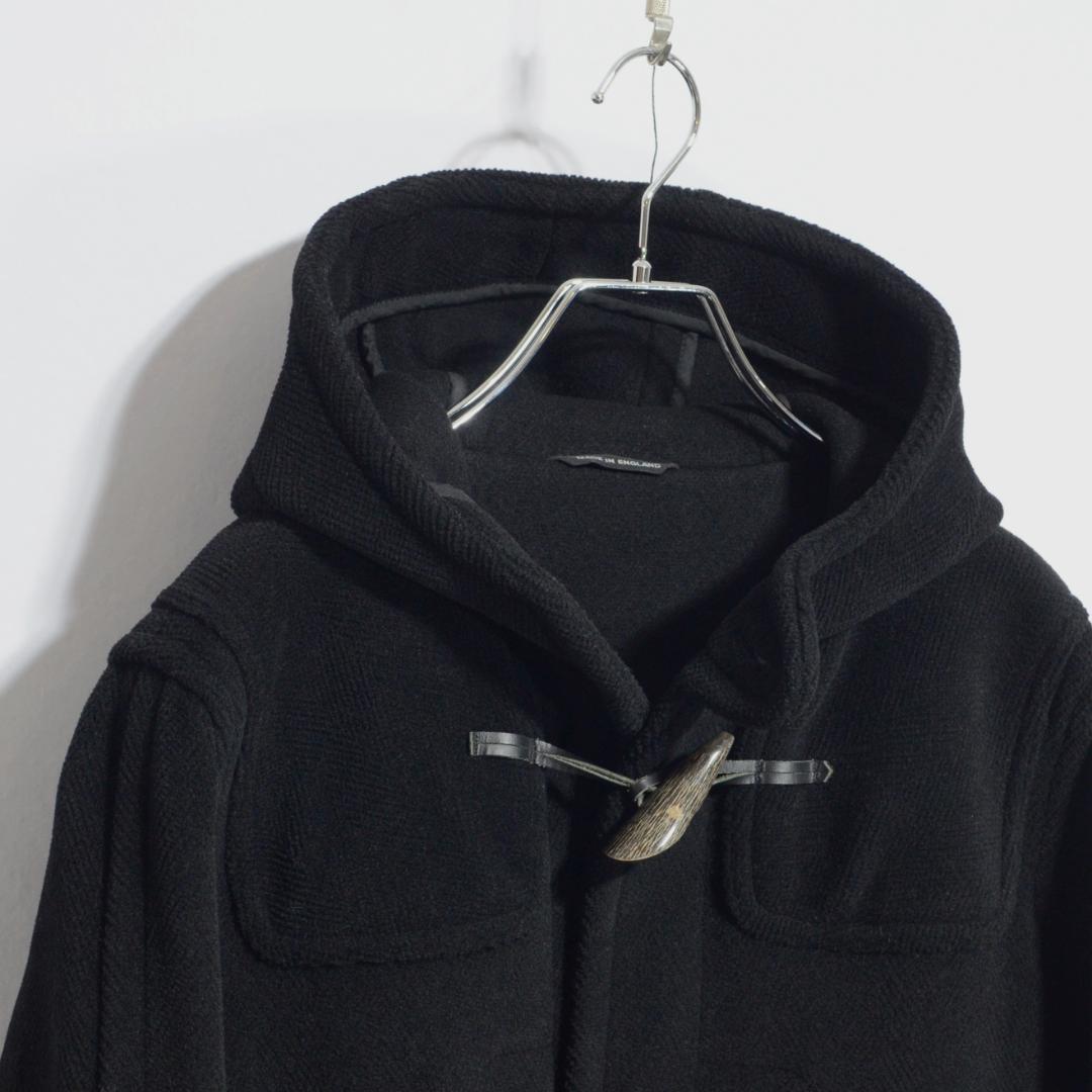 超極上品 INVERTERE製 ムーアブルック ダッフルコート ブラック 38