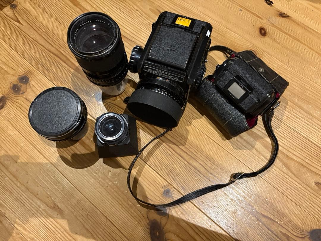 Zenza bronica S2ブラック　セット