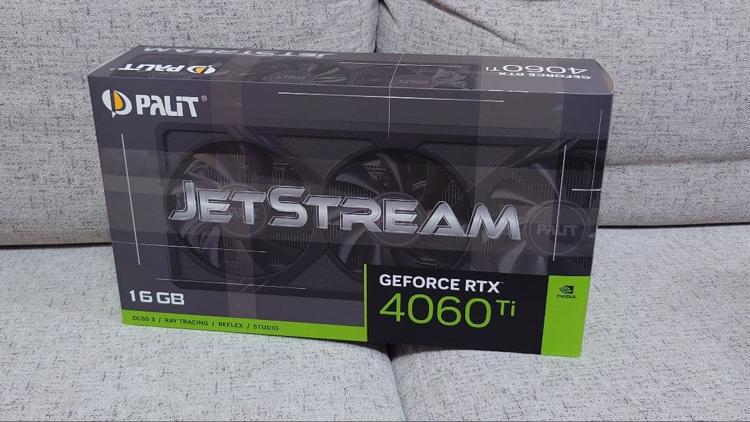 新品 Palit RTX4060Ti JETSTREAM 16GB