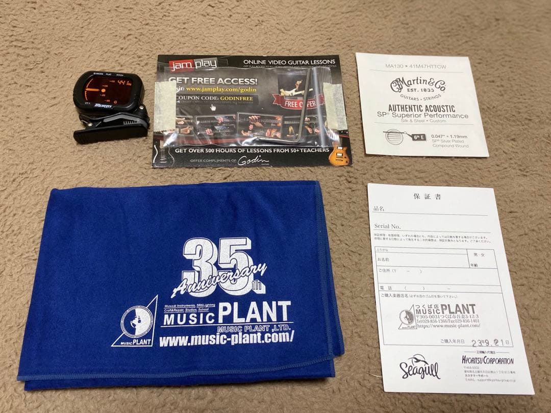 【美品】アコースティックギター　シーガル