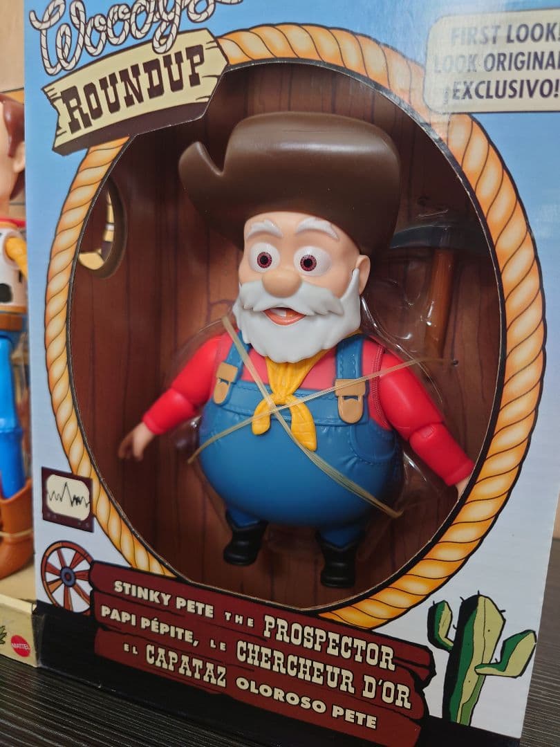 トイ・ストーリー　ウッディ　プロスペクター　フィギュア　ラウンドアップ