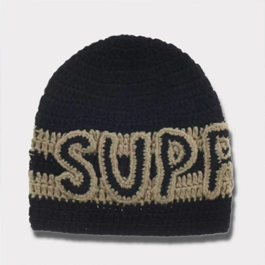 Supreme シュプリーム 2025AW クロシェットロゴビーニー