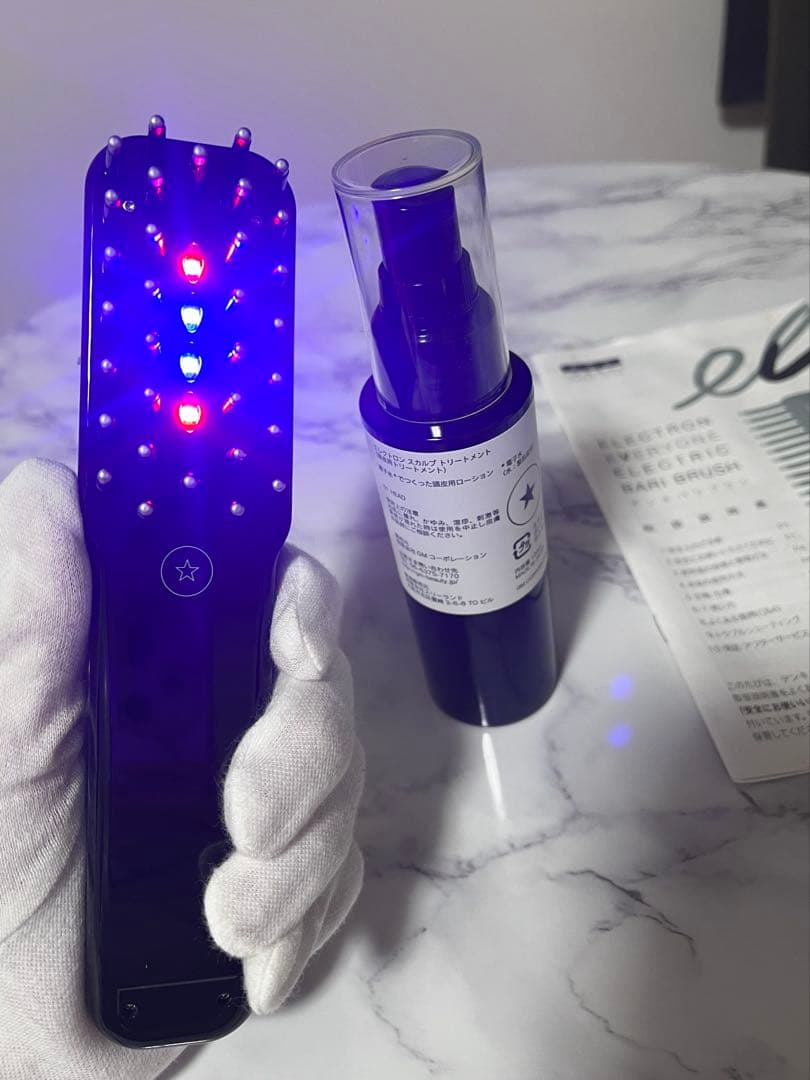 【お値下げしました】美品 エレクトロン デンキバリブラシ 電気バリブラシ　正規品