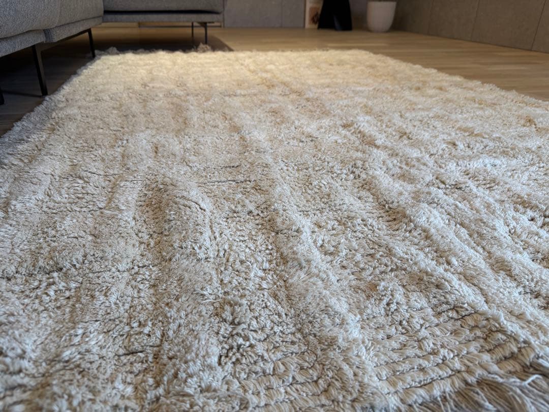 KANADEMONO ラグ Gridlines Blend Rug