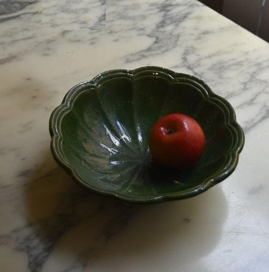 専用　眺めの良い輪花鉢　フランスアンティーク　西洋民藝　19世紀