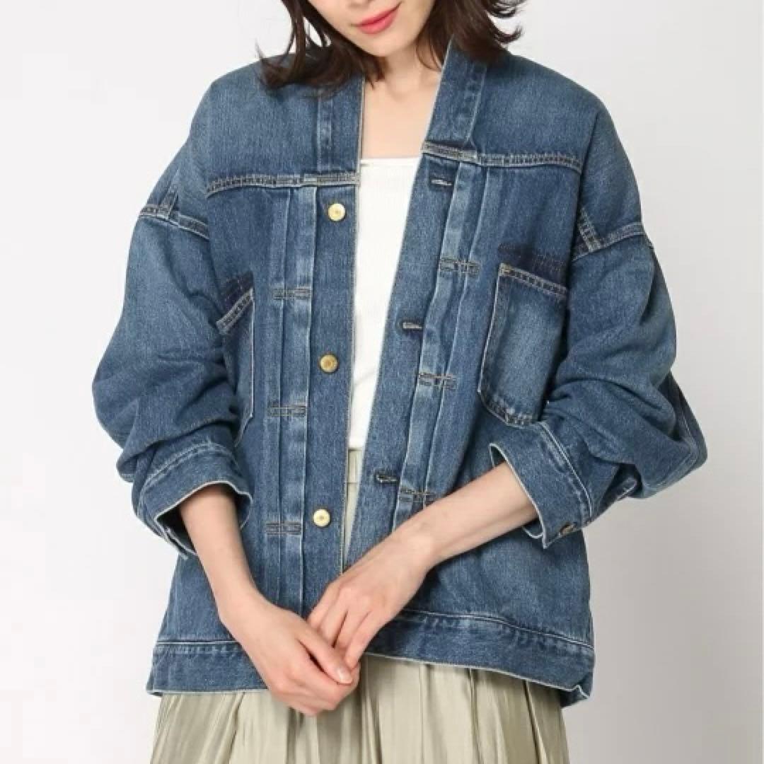 IENA イエナ リメイクルーズデニムブルゾン