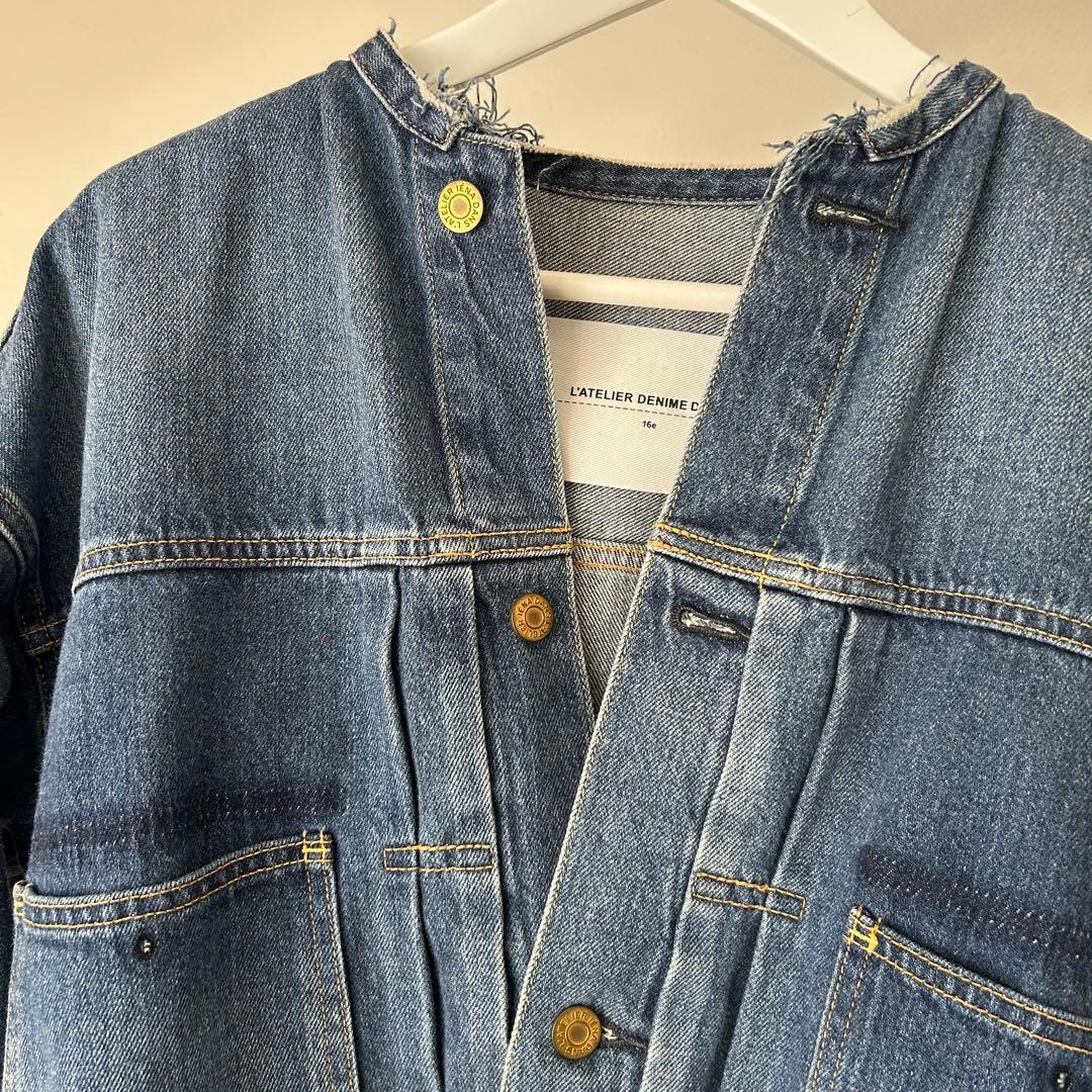 IENA イエナ リメイクルーズデニムブルゾン