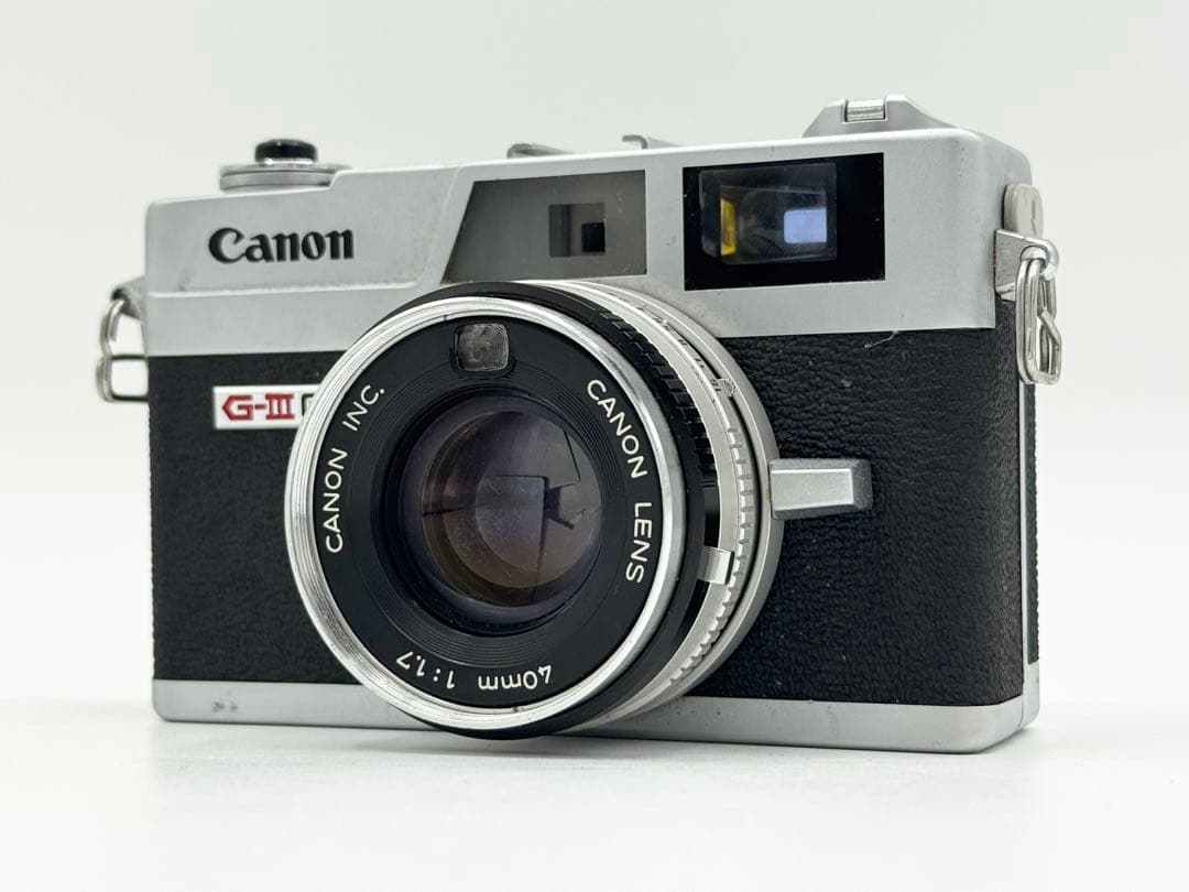Canon Canonet QL17 G-III 動作確認済み