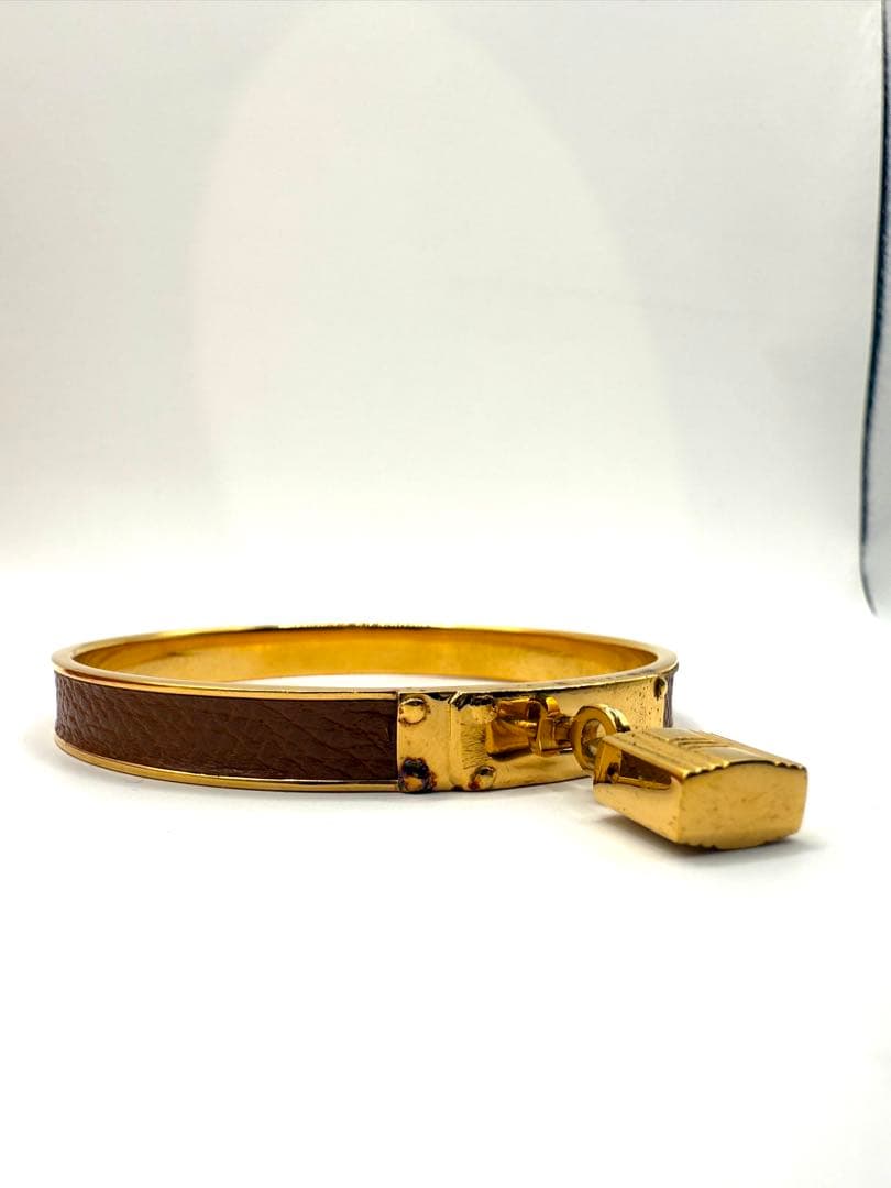 HERMES ケリー バングル ブラウン