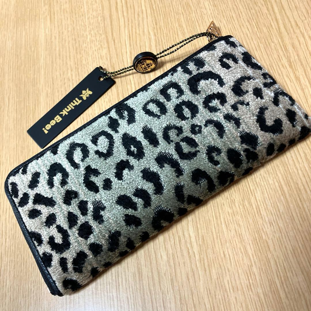 Think Bee! ジャストハートL字型ファスナー長財布レオリーナ　新品未使用