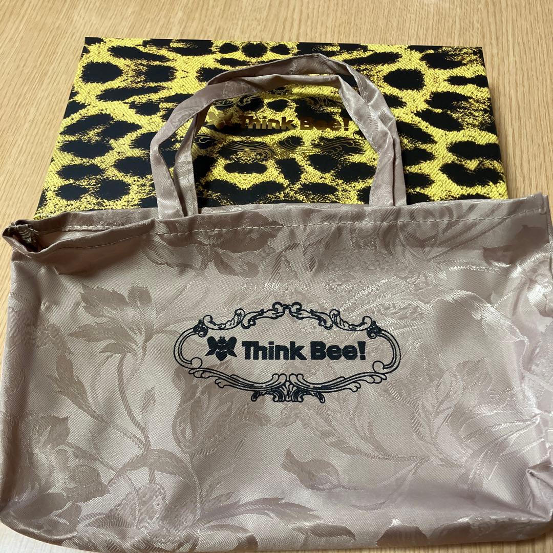 Think Bee! ジャストハートL字型ファスナー長財布レオリーナ　新品未使用