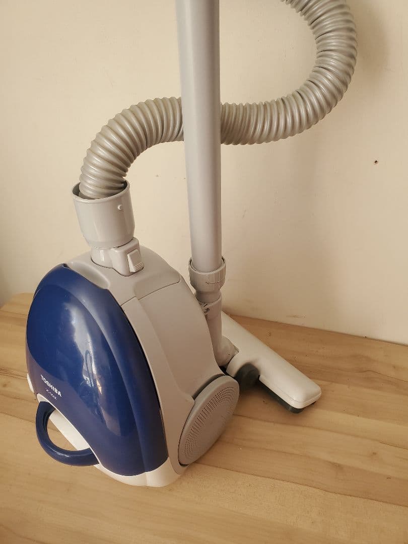 東芝 掃除機 紙パック式 クリーナー VC-D50K-L 2019年製 ブルー