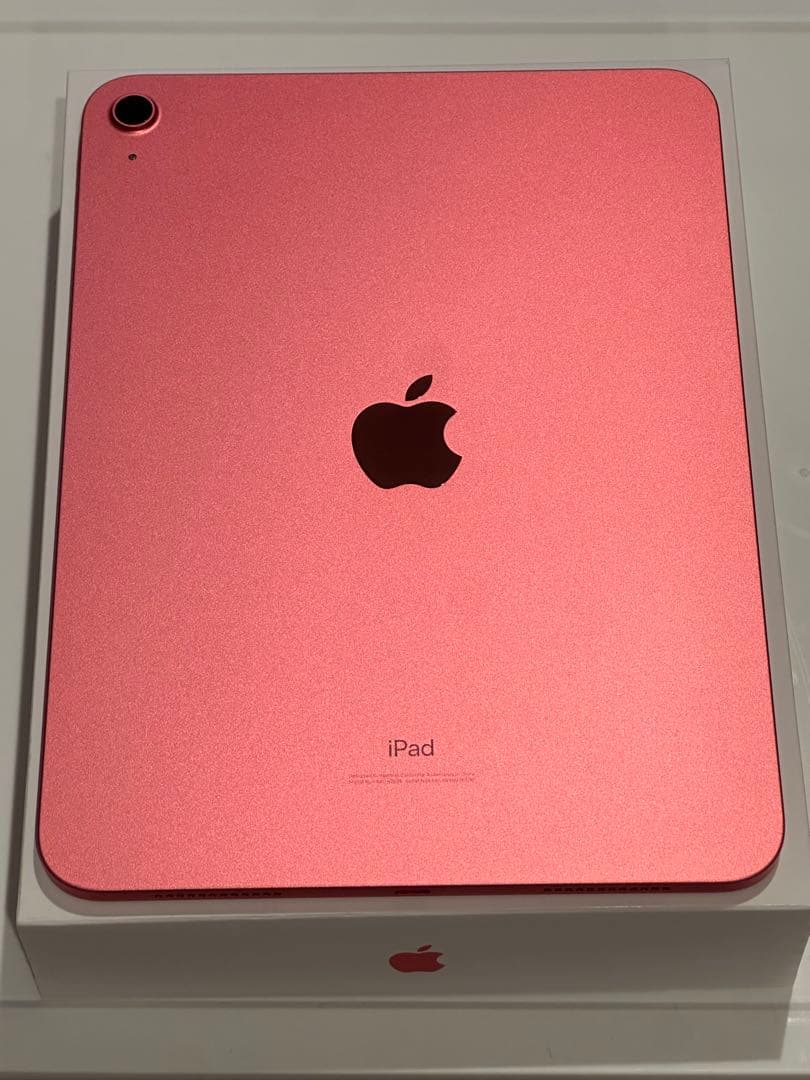 【使用済】iPad 第10世代 64GB Wi-Fiモデル ピンク