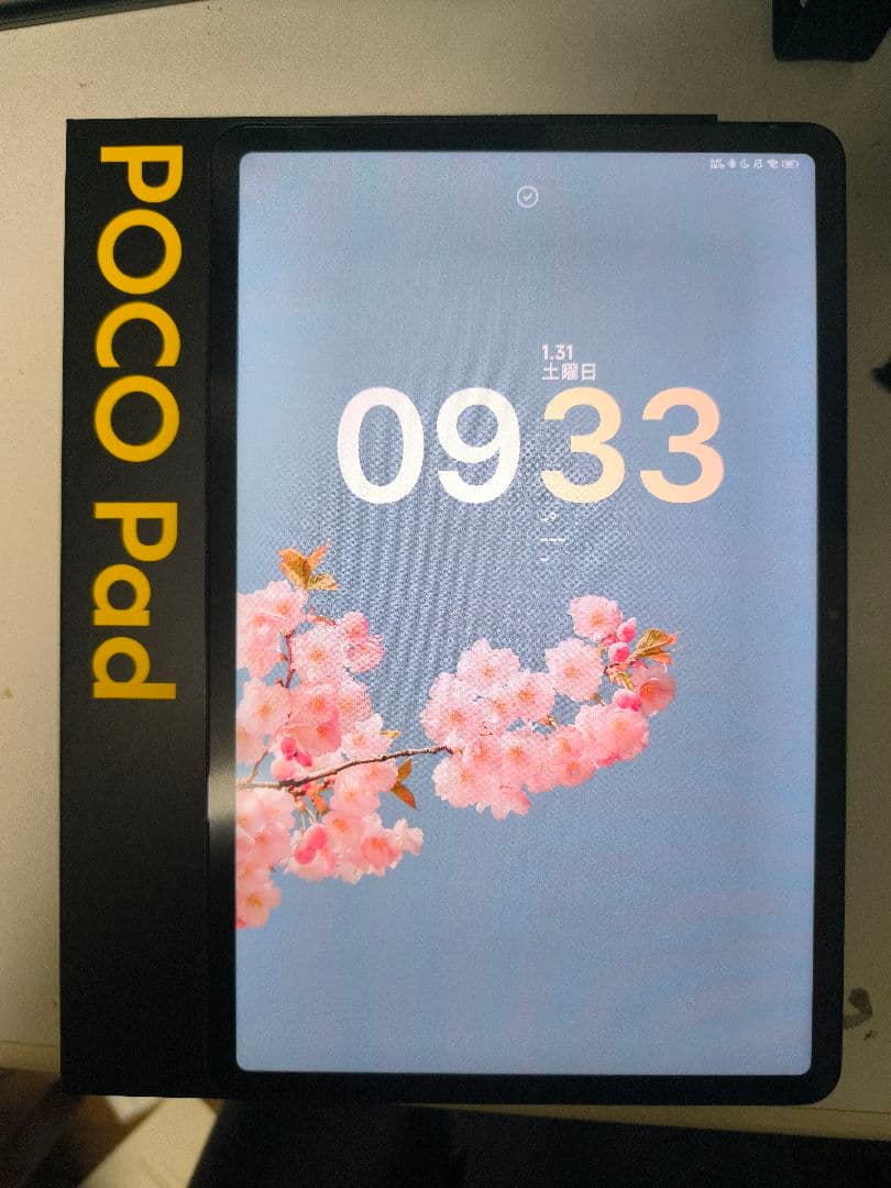 値下げ可能　POCO Pad シルバー スタイラスペン付き