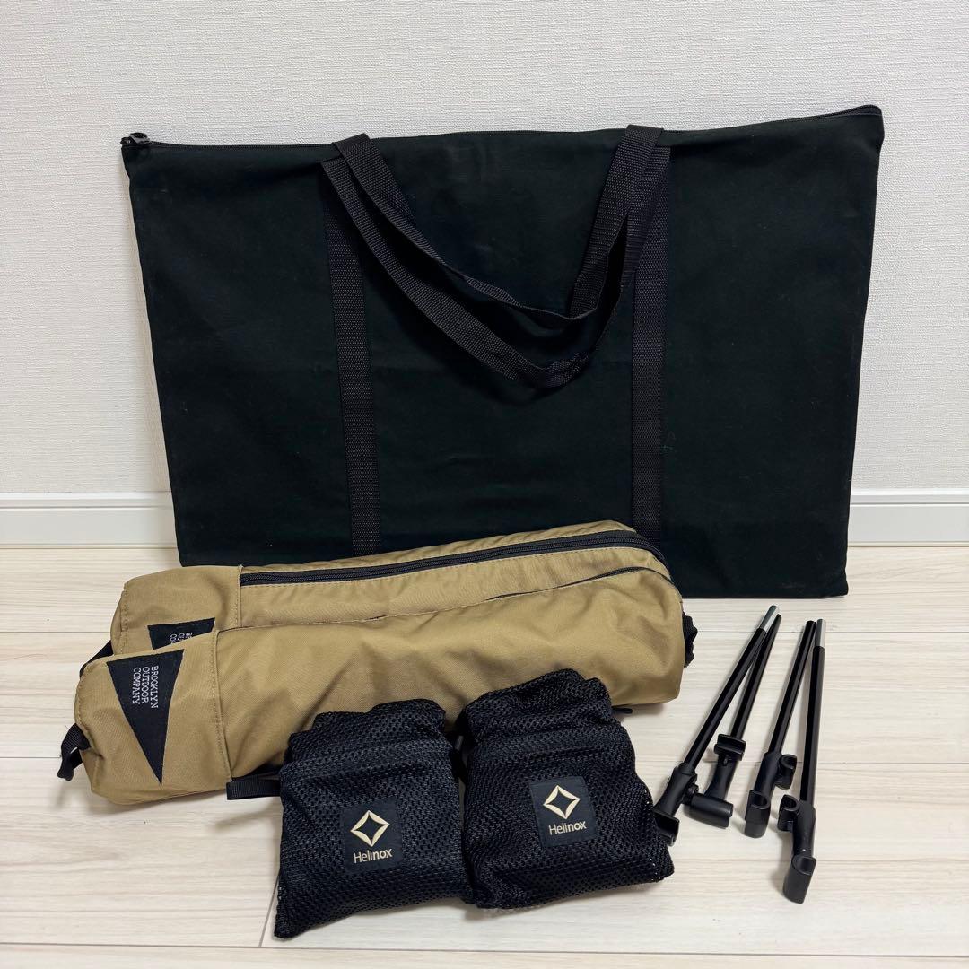 Helinox テーブル 3連結フルセット ソリッドトップ ヘリノックス