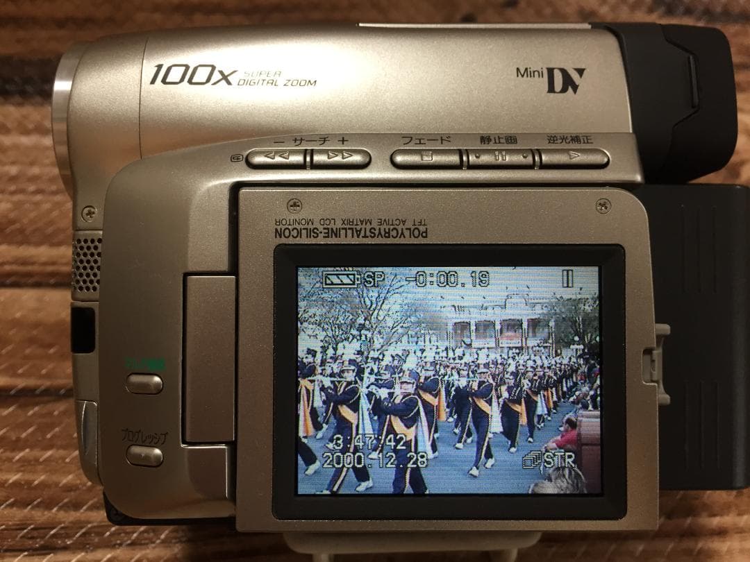 撮影再生ダビングOK　美品　Panasonic NV-C2　付属品有　液晶綺麗