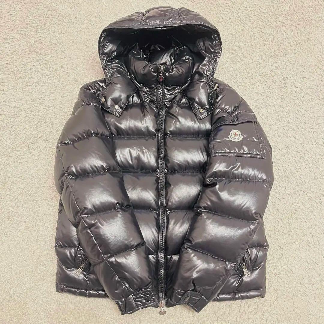 MONCLER MAYA モンクレール マヤ 黒 ダウンジャケット サイズ2