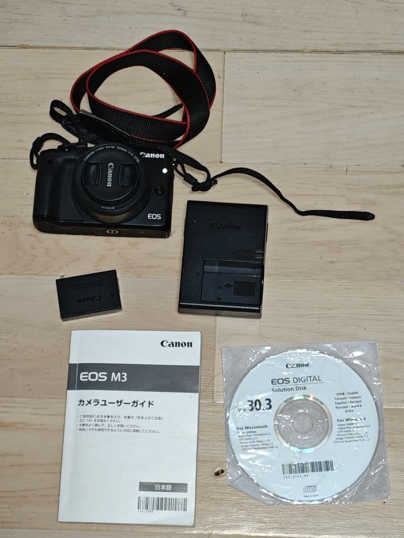 Canon EOS M3 18-55mm レンズ付き(自撮り可能)