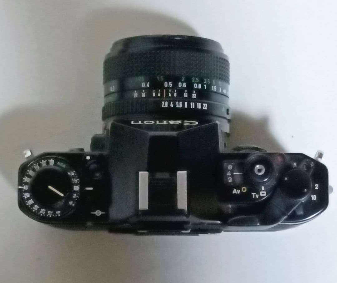 Canon A-1 ブラック 28mm f/2.8レンズ付き