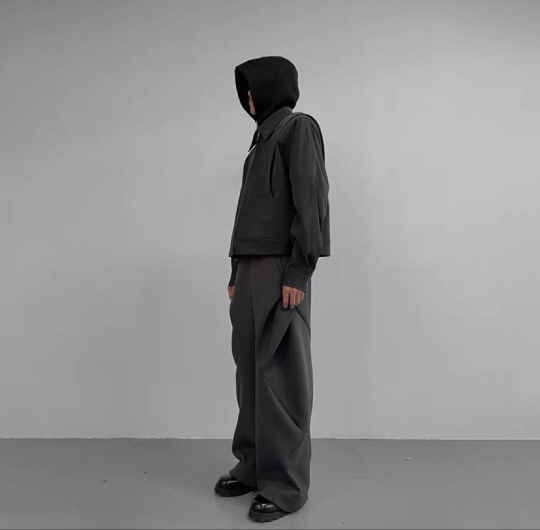 【美品】BAOVICTO 23SS 変形ワイドパンツ ブラック サイズ1