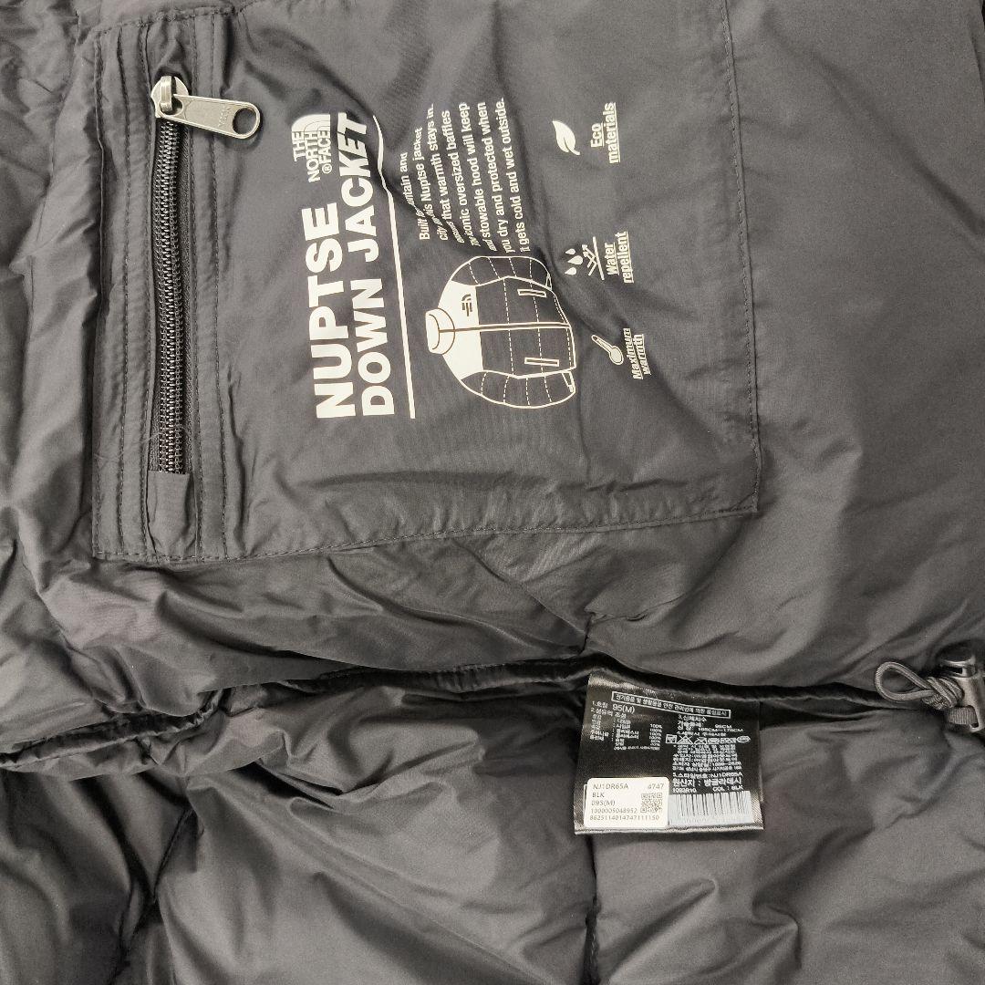 未使用 THE NORTH FACE ブラックダウンジャケット 海外製