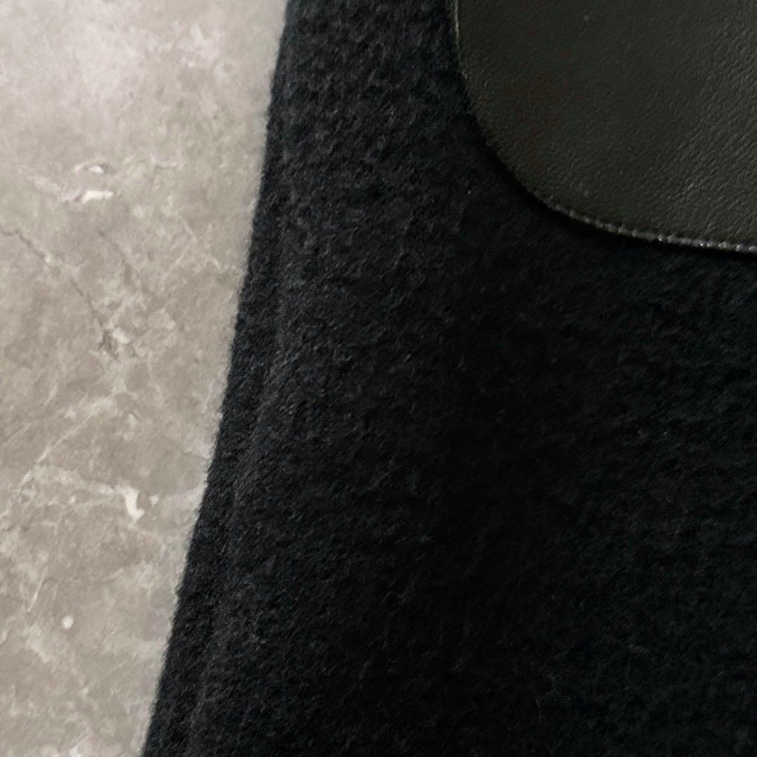 ATON メルトンフーディ ロープコート フーデット ガウン コート 山羊革