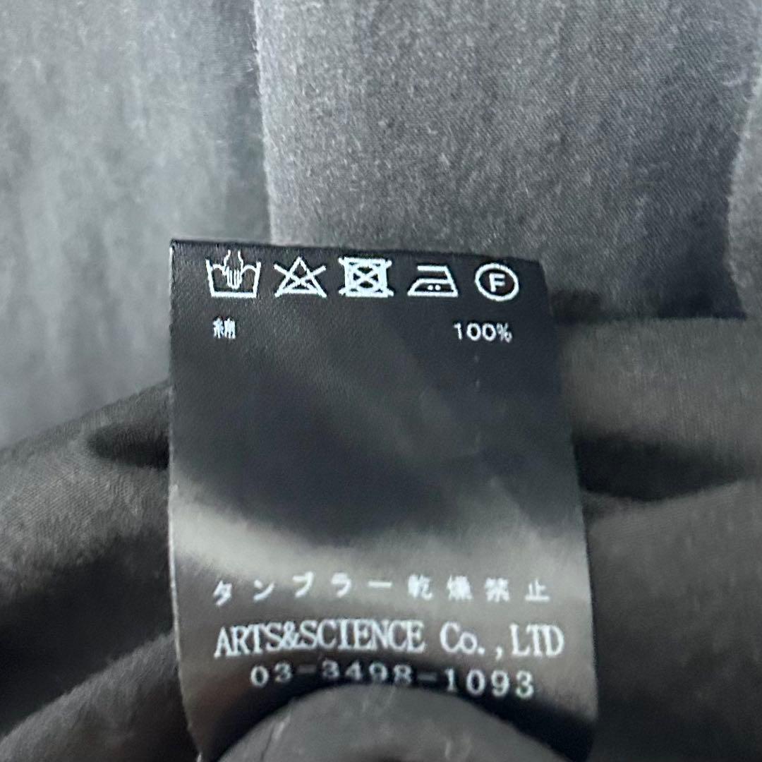 アーツアンドサイエンス　ロングワンピース　ブラック