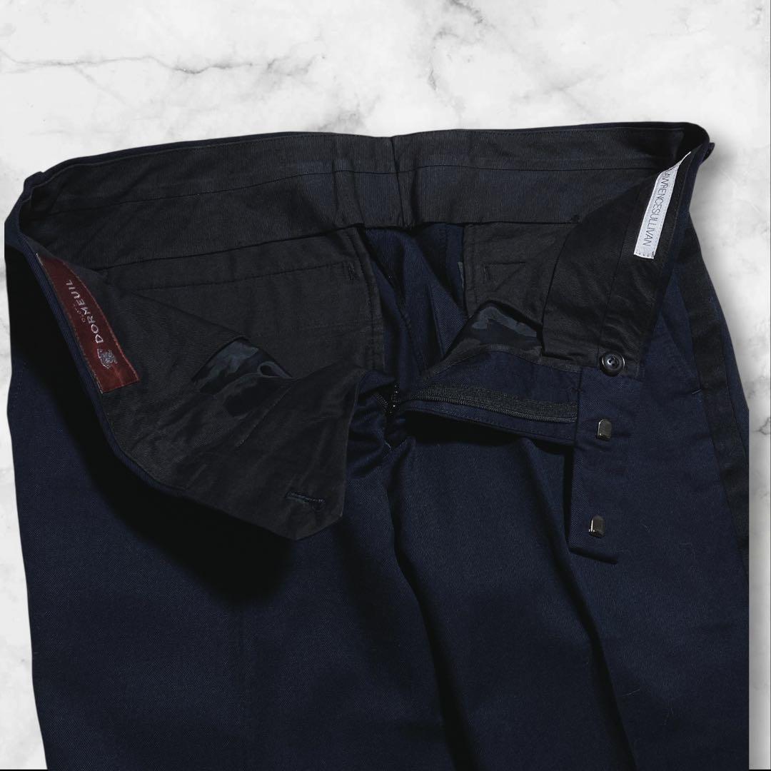 希少☆ジョンローレンスサリバン　セットアップ　ドーメル社　シルク混　カシミヤ混