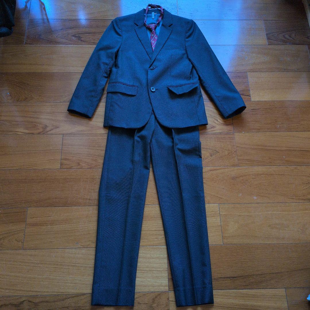 コムサイズム　小学校卒業式　男の子スーツ　150㌢