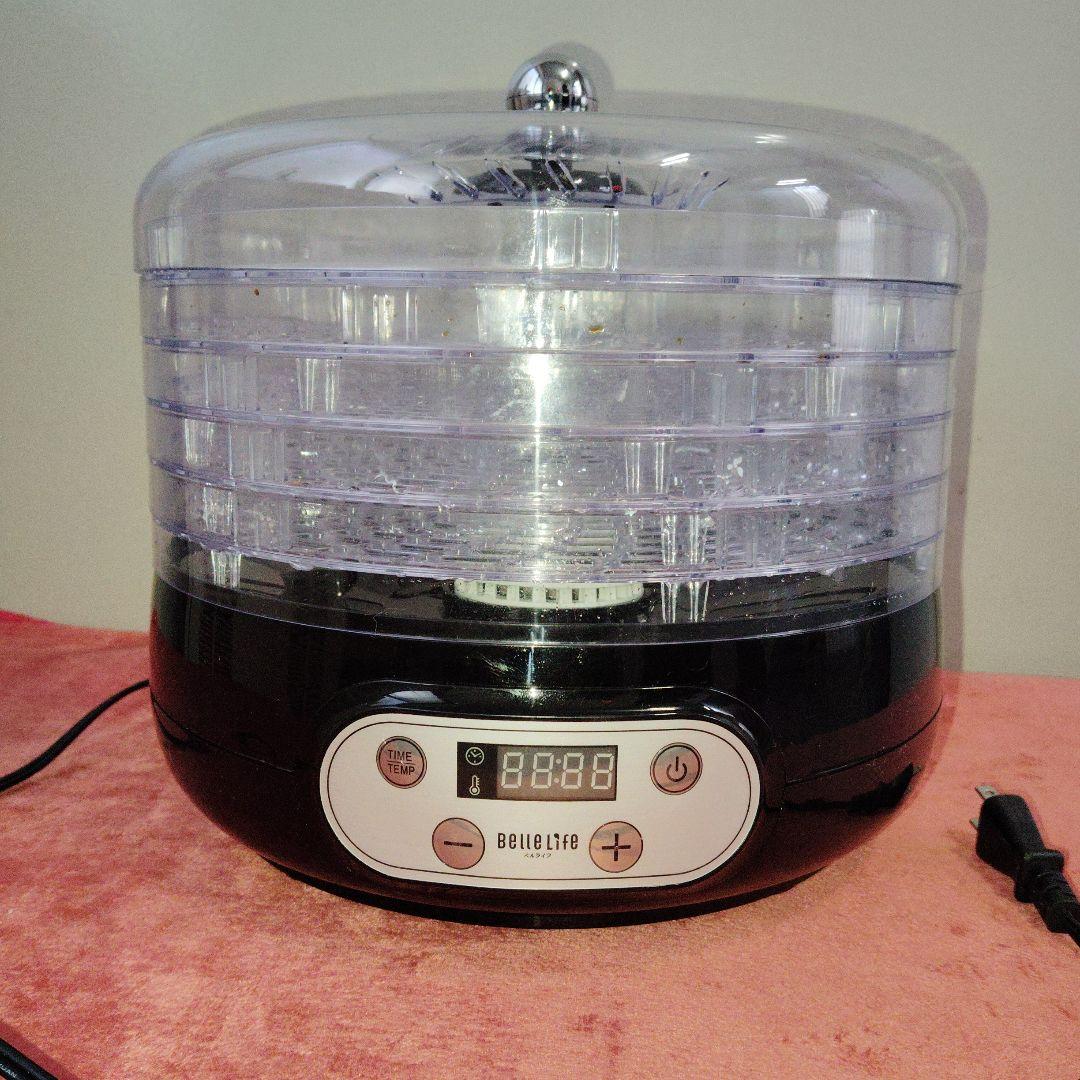 値下げ　フードドライヤー デジタルタイマー付き