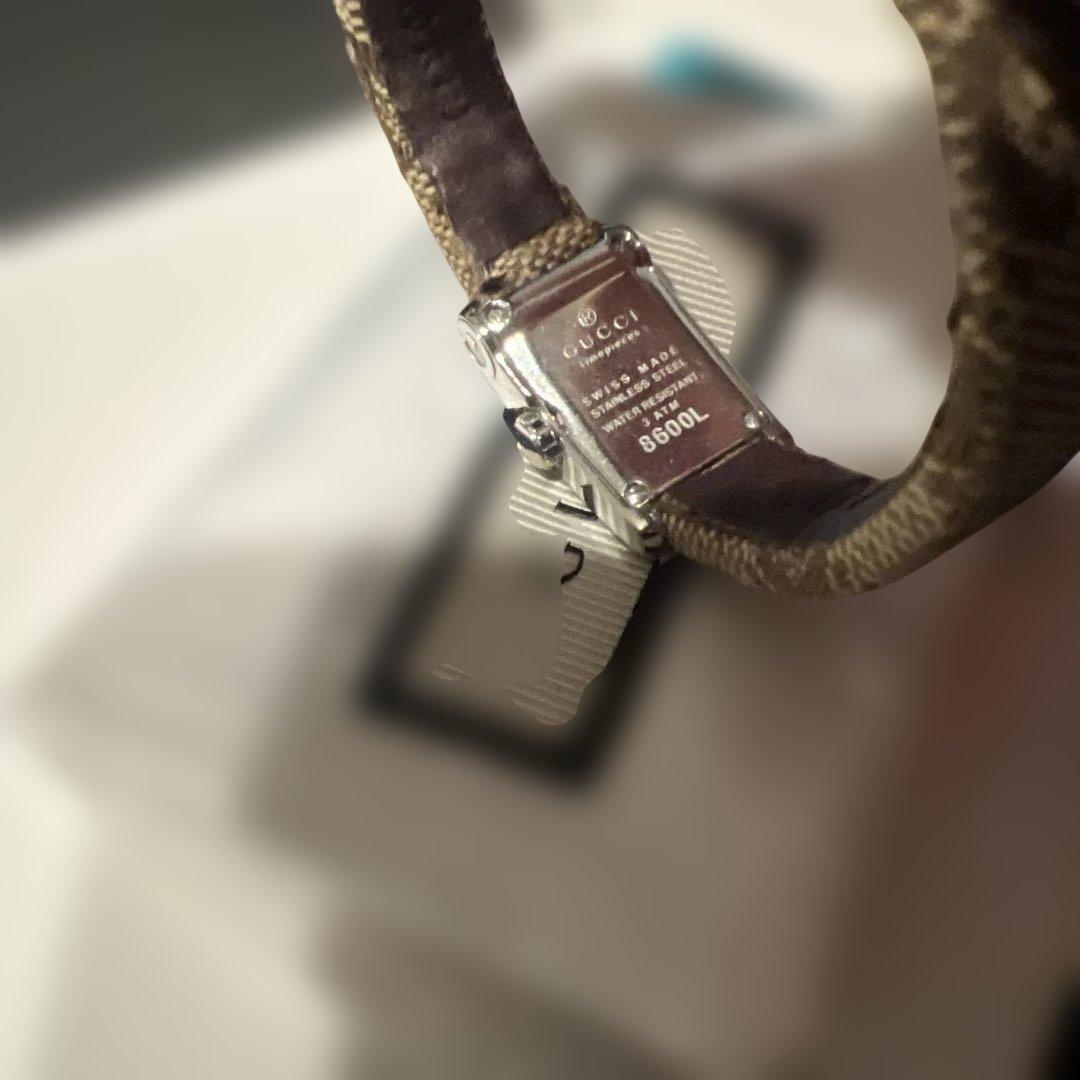 【美品・希少】GUCCI グッチ キャンバスベルト レディース 腕時計