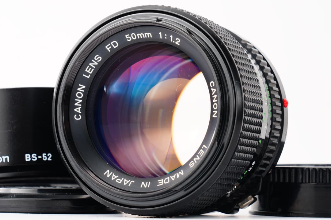 【極美品】 Canon New FD 50mm F1.2 382 キャノン
